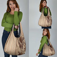 Women's Day Samoa Malu Tattoo Inspired Mix Teuila Grocery Bag Vintage Tapa