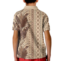 Women's Day Samoa Malu Tattoo Inspired Mix Teuila Kid Polo Shirt Vintage Tapa