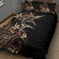Samoa Manuia le Aso Tuto'atasi Quilt Bed Set Siapo Mamanu Mix Tatau Marlin