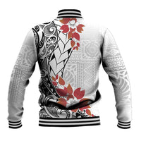 Bula Fiji Day Baseball Jacket Tagimaucia on Masi Pattern