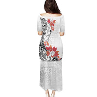 Bula Fiji Day Family Matching Puletasi and Hawaiian Shirt Tagimaucia on Masi Pattern