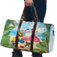 Have Yourself A Beachy Little Christmas Travel Bag with Santa Chilling - Polynesian Pride