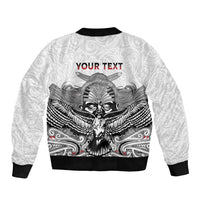 Aotearoa Personalized Bomber Jacket Proud To Be Maori