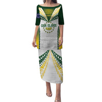 Cook Islands Rugby Custom Family Matching Puletasi and Hawaiian Shirt Kuki's Aitu Champions - Polynesian Pride