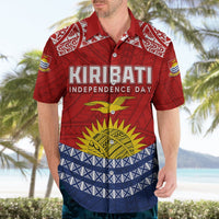 Personalised Kiribati Independence Day Hawaiian Shirt Flag Style LT7 - Polynesian Pride