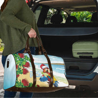 Have A Very Beach Christmas Travel Bag Parrot By Lehua Flower - Polynesian Pride