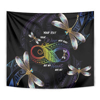 Personalised Polynesian Memorial Tapestry Your Wings Were Ready But My Heart Was Not