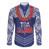 Toa Samoa Rugby Custom Family Matching Off Shoulder Short Dress and Hawaiian Shirt Ulafala Mix Nifo'oti - Polynesian Pride