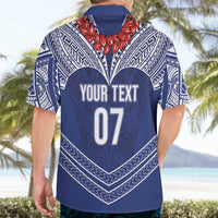 Toa Samoa Rugby Custom Hawaiian Shirt Ulafala Mix Nifo'oti - Polynesian Pride
