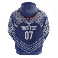 Toa Samoa Rugby Custom Hoodie Ulafala Mix Nifo'oti - Polynesian Pride