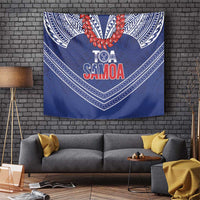 Toa Samoa Rugby Tapestry Ulafala Mix Nifo'oti - Polynesian Pride