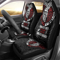 Maori Hongi Toitu Te Tiriti Car Seat Cover Tangata Tiriti Stand With Tangata Whenua LT7 - Polynesian Pride