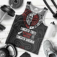Maori Hongi Toitu Te Tiriti Men Tank Top Tangata Tiriti Stand With Tangata Whenua