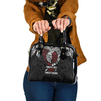 Maori Hongi Toitu Te Tiriti Shoulder Handbag Tangata Tiriti Stand With Tangata Whenua