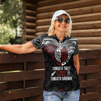 Maori Hongi Toitu Te Tiriti Women Polo Shirt Tangata Tiriti Stand With Tangata Whenua LT7 - Polynesian Pride