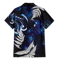 New Zealand Maori Matariki Family Matching Mermaid Dress and Hawaiian Shirt Tui Bird Galaxy LT7 - Polynesian Pride