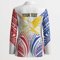 Philippines Tribal Sun Personalized Blazer Hunting Eagle