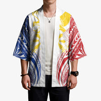 Philippines Tribal Sun Personalized Kimono Hunting Eagle
