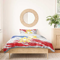 Filipino Sun and Stars Bedding Set Grunge Vibes