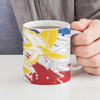 Personalized Filipino Sun and Stars Ceramic Mug Grunge Vibes