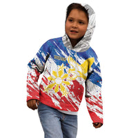 Personalized Filipino Sun and Stars Kid Hoodie Grunge Vibes