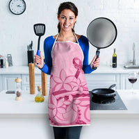 Aotearoa Maori Apron Pink Fern Ribbons - Polynesian Pride