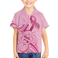 Aotearoa Maori Hawaiian Shirt Pink Fern Ribbons - Polynesian Pride