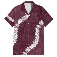 Hawaii Aloha Family Matching Long Sleeve Bodycon Dress and Hawaiian Shirt Champange Quilt Patch Work Mix Plumeria Lei LT7 Dad's Shirt - Short Sleeve Champange - Polynesian Pride
