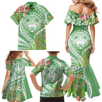 Aloha Molokai Island Family Matching Mermaid Dress and Hawaiian Shirt Hawaii Pua Kukui LT7 - Polynesian Pride
