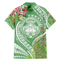Aloha Molokai Island Family Matching Summer Maxi Dress and Hawaiian Shirt Hawaii Pua Kukui LT7 - Polynesian Pride