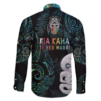 Kia Hara Te reo Maori Family Matching Puletasi and Hawaiian Shirt Manaia Moko Mix Paua Shell LT7 - Polynesian Pride