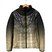Aotearoa Maori Iwi Heritage Padded Jacket Waikato Tainui Parauri LT7 - Polynesian Pride