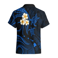 Hawaii Hawaiian Shirt Molokai Islands Polynesian Sunset Plumeria Blue Vibe LT9 - Polynesian Pride