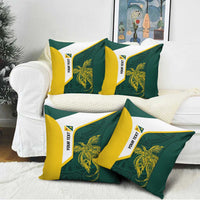 Personalised PNG Jiwaka Province Pillow Cover Bird of Paradise Tattoo Flag Motif LT9 - Polynesian Pride