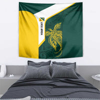 Personalised PNG Jiwaka Province Tapestry Bird of Paradise Tattoo Flag Motif - Polynesian Pride