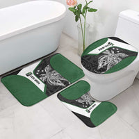 Personalised PNG Western Highlands Province Bathroom Set Bird of Paradise Tattoo Flag Motif LT9 - Polynesian Pride