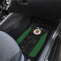 Personalised PNG Western Highlands Province Car Mats Bird of Paradise Tattoo Flag Motif LT9 - Polynesian Pride