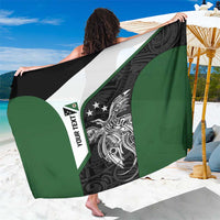 Personalised PNG Western Highlands Province Sarong Bird of Paradise Tattoo Flag Motif LT9 One Size 44 x 66 inches Green - Polynesian Pride