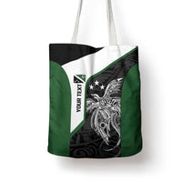 Personalised PNG Western Highlands Province Tote Bag Bird of Paradise Tattoo Flag Motif LT9 - Polynesian Pride