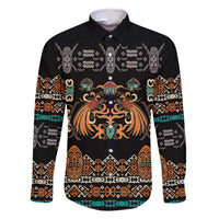 Black Batik Papua-inspired Pattern Family Matching Mermaid Dress and Hawaiian Shirt - Polynesian Pride