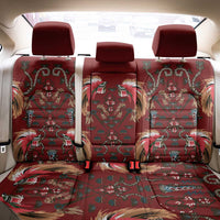 Oxblood Bird of Batik Papua Back Car Seat Cover Exotic Natural Wealth of Papua LT9 - Polynesian Pride
