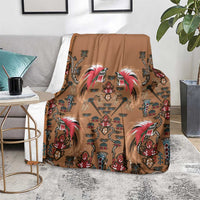 Terracotta Bird of Batik Papua Blanket Exotic Natural Wealth of Papua - Polynesian Pride