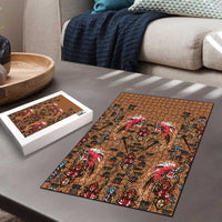 Terracotta Bird of Batik Papua Puzzle Exotic Natural Wealth of Papua - Polynesian Pride