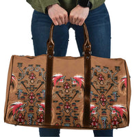 Terracotta Bird of Batik Papua Travel Bag Exotic Natural Wealth of Papua LT9 Gold - Polynesian Pride