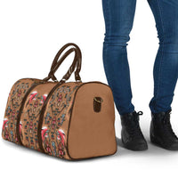 Terracotta Bird of Batik Papua Travel Bag Exotic Natural Wealth of Papua LT9 - Polynesian Pride