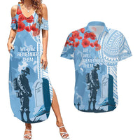FSM Verterans Day Couples Matching Summer Maxi Dress and Hawaiian Shirt Their Lives Your Freedom