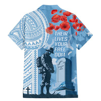 FSM Verterans Day Family Matching Mermaid Dress and Hawaiian Shirt Their Lives Your Freedom LT9 - Polynesian Pride