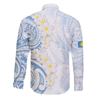 Palau 1981 Tribal Tattoo Family Matching Puletasi and Hawaiian Shirt with Belau Plumeria Flowers LT9 - Polynesian Pride