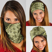 Hawaii Breadfruit Palaka Neck Gaiter Omaomao Maile Lei - Polynesian Pride
