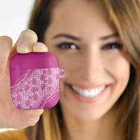 Hawaii Breadfruit Palaka AirPods Case Omaomao Ulaula Maile Lei - Polynesian Pride